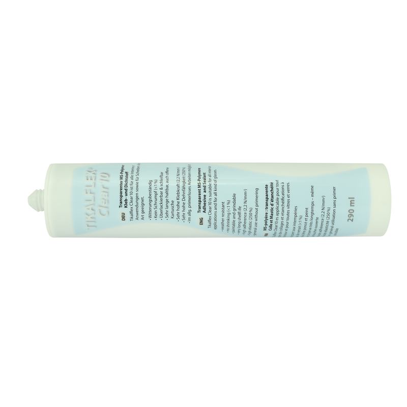 Tikalflex Clear 10 Universal Kleber, transparent,