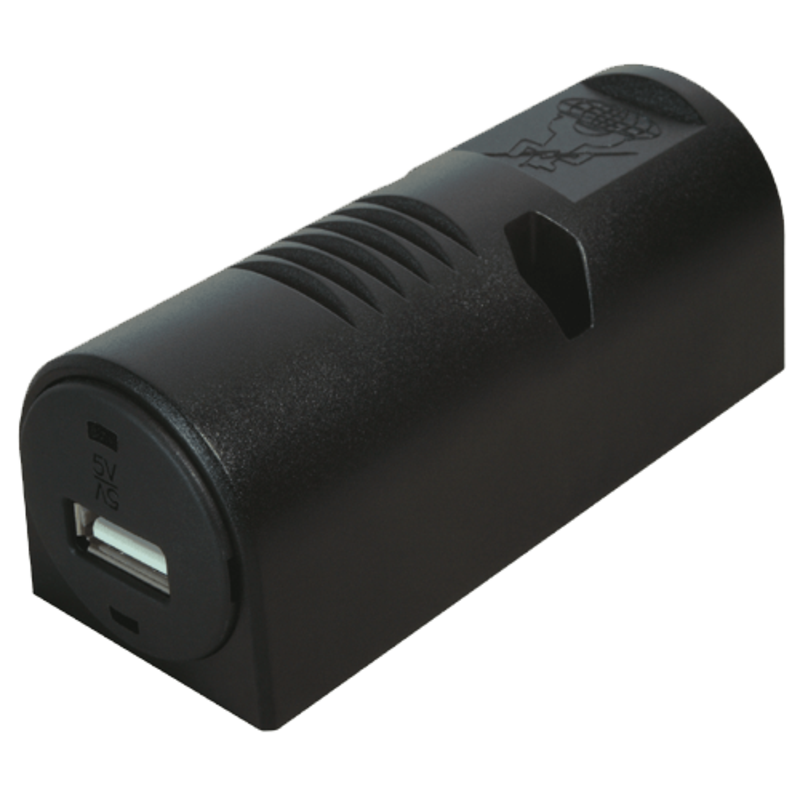 Philippi USB 3 A USB - Aufbausteckdose DC 12/24V