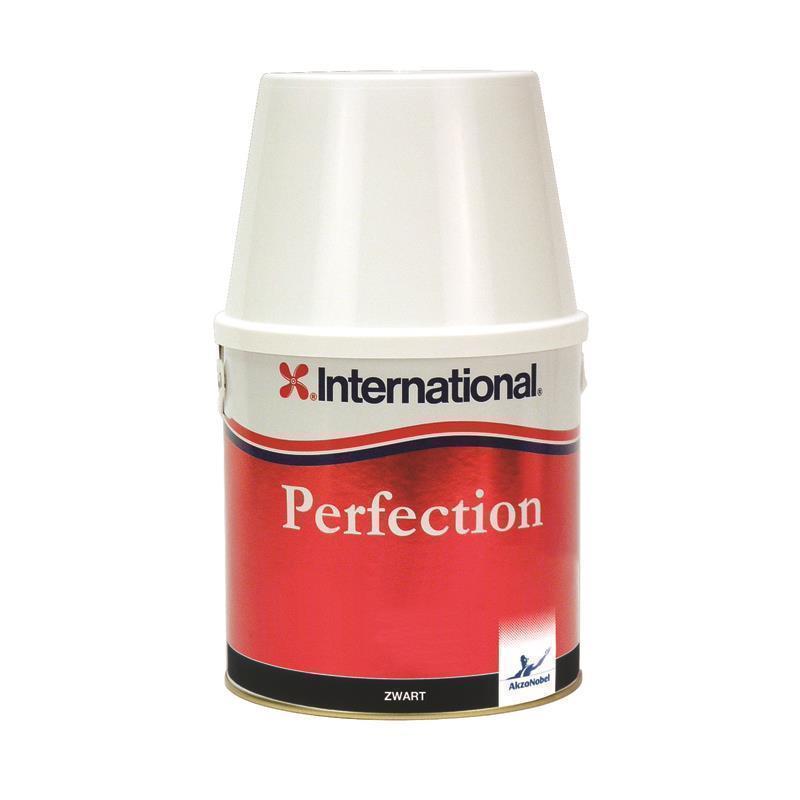 International, Bootslack aus Polyurethan, Perfection, Jet black  schwarz 999, 2,25 L