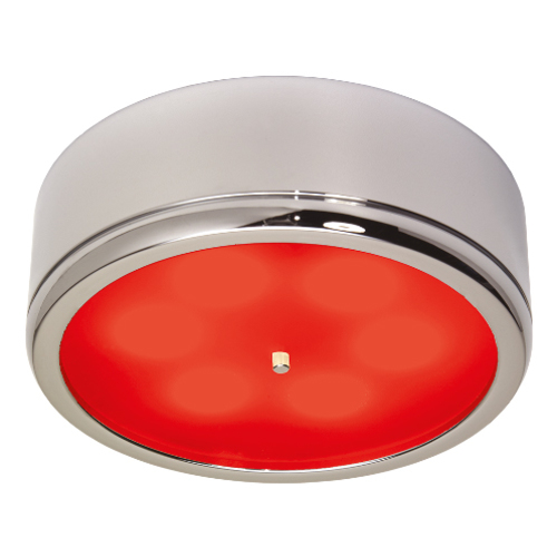 Prebit LED-Anbauleuchte D3-3 Slave, chrom-glanz, r