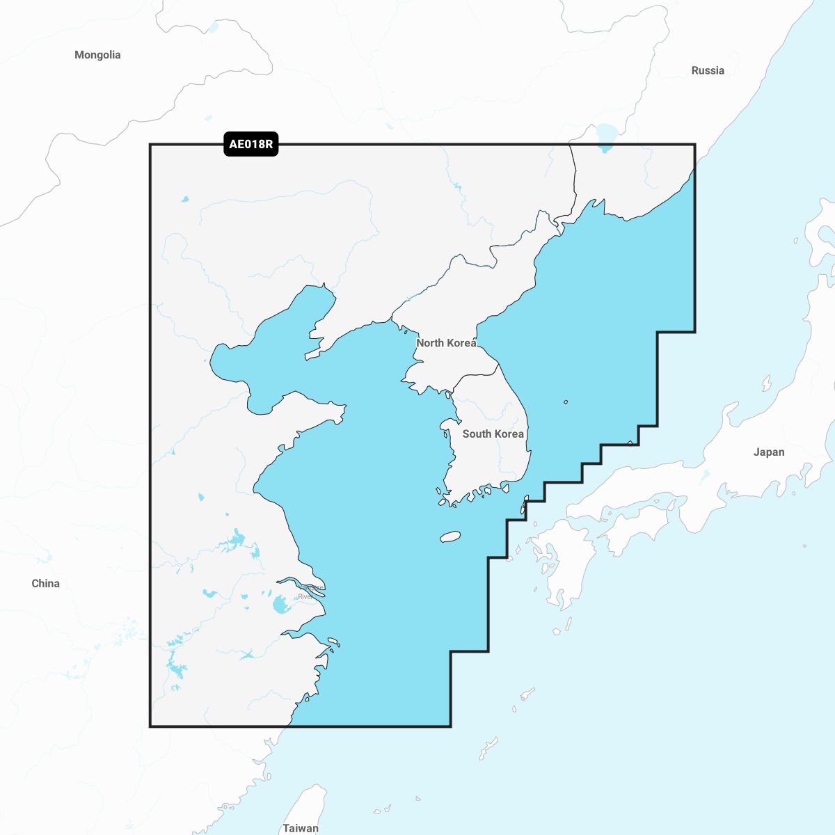 Navionics+ AE018R Gelbes Meer