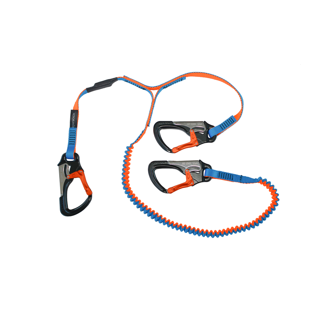 Spinlock, 3 Clip Performance Sicherheitsleine, 1 elastischer Strang