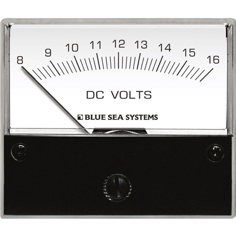 Blue Sea DC-Analog-Voltmeter – 8 bis 16 V DC