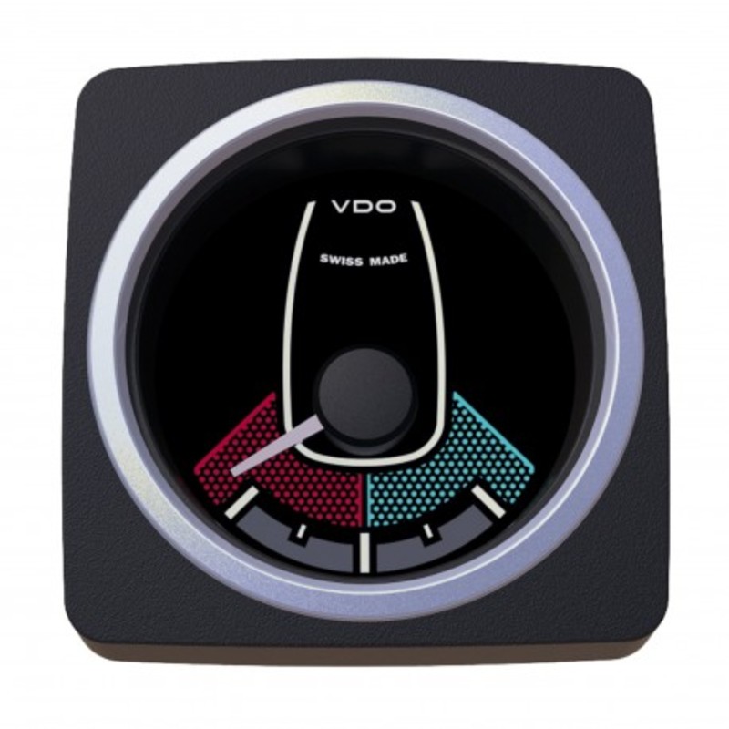 VDO Ruderlagen Anzeige,schwarz,  52mm Ø