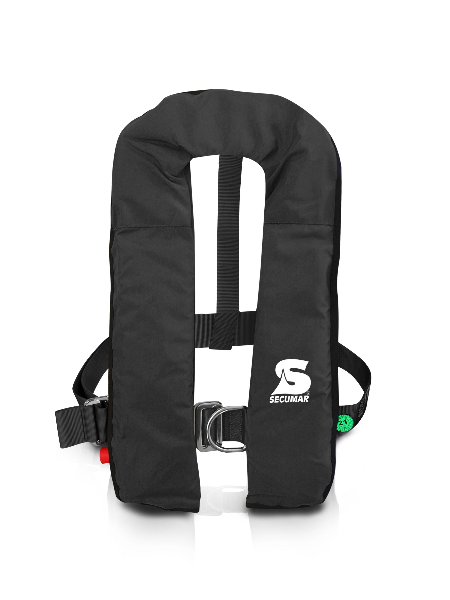 Secumar, automatische Rettungsweste, Mystic 150, schwarz, 150N