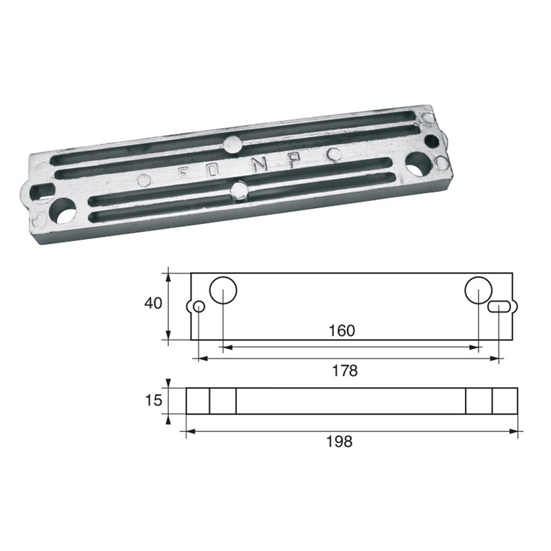 BUKH PRO ANODE F/MERCURY ENGINES