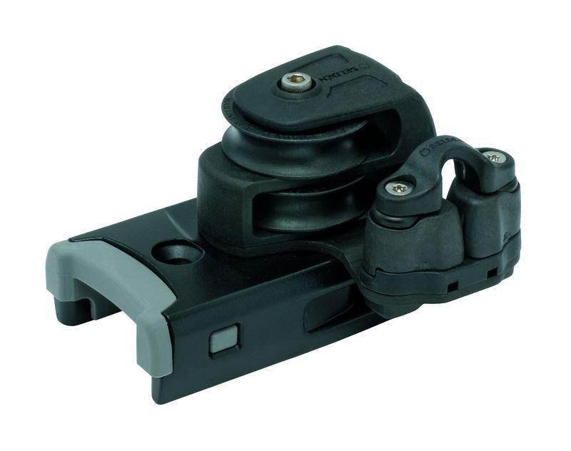 Seldén Großschot-Endstück mit Umlenkung für 42mm Schiene mit Klemme/ Stb