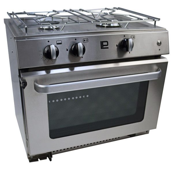 Pacific 5000 Gasherd 2-flammig mit Backofen. Grill und Topfhalter Palby Marine A/S, Korsvej 3, 6000, Kolding, DK, palby@palby.dk