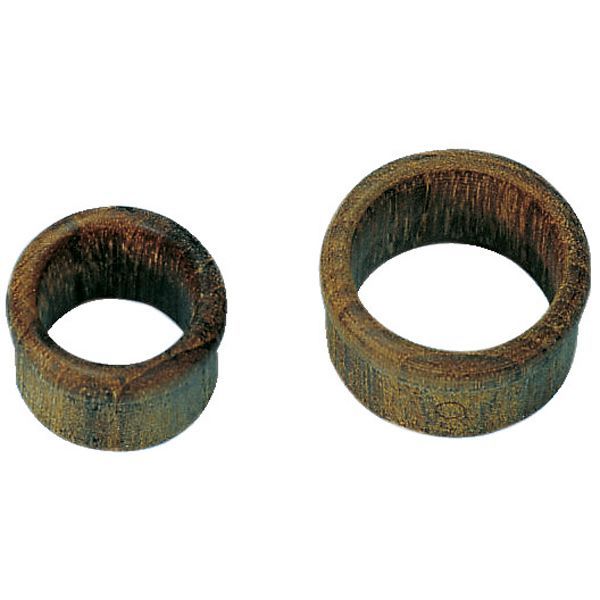 Roca Teakringe (10 Stück) Durchmesser: 23mm innen - 32mm außen,Durchmesser: 23 mm innen - 32 mm außen,Höhe: 7+18 mm