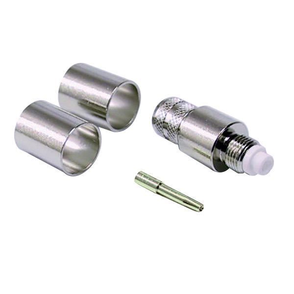 FME Stecker für RG213-Kabel zum Krimpen