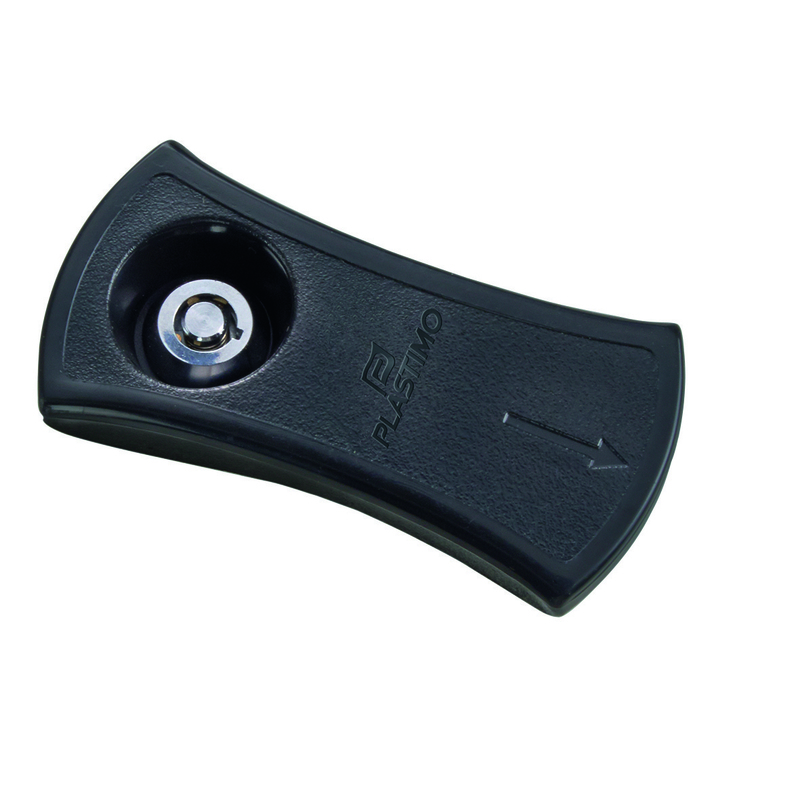 PLASTIMO KIT LOCKER BLACK FOR ACCESS HATCH