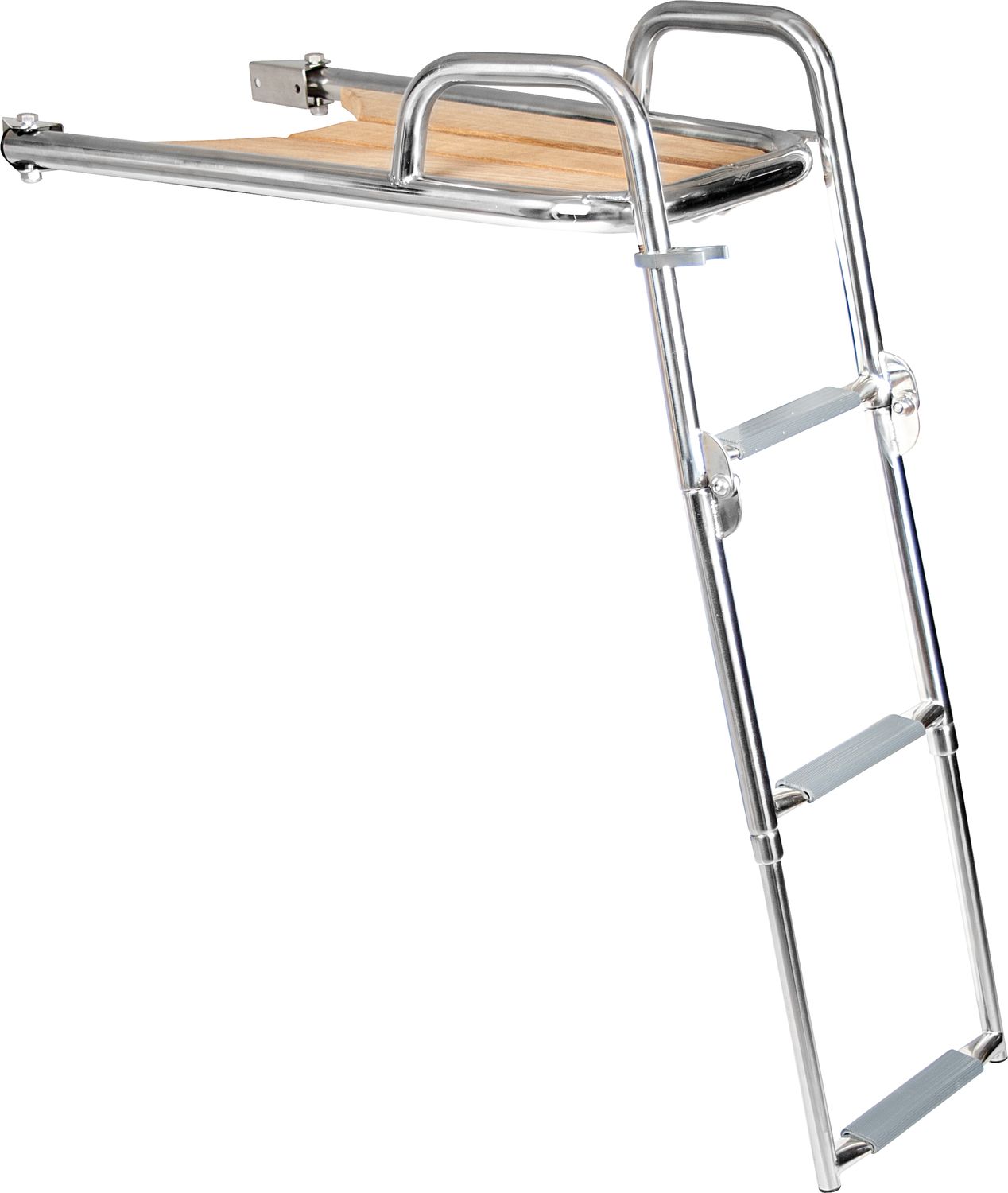 Båtsystem Bugplattform Comfort mit 3-stufiger Leiter L=650mm B=330mm H=928mm