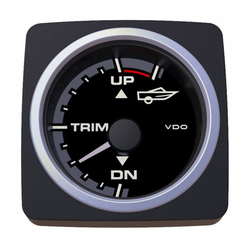 VDO AL Trimm Anzeige, schwarz, 52mm Ø