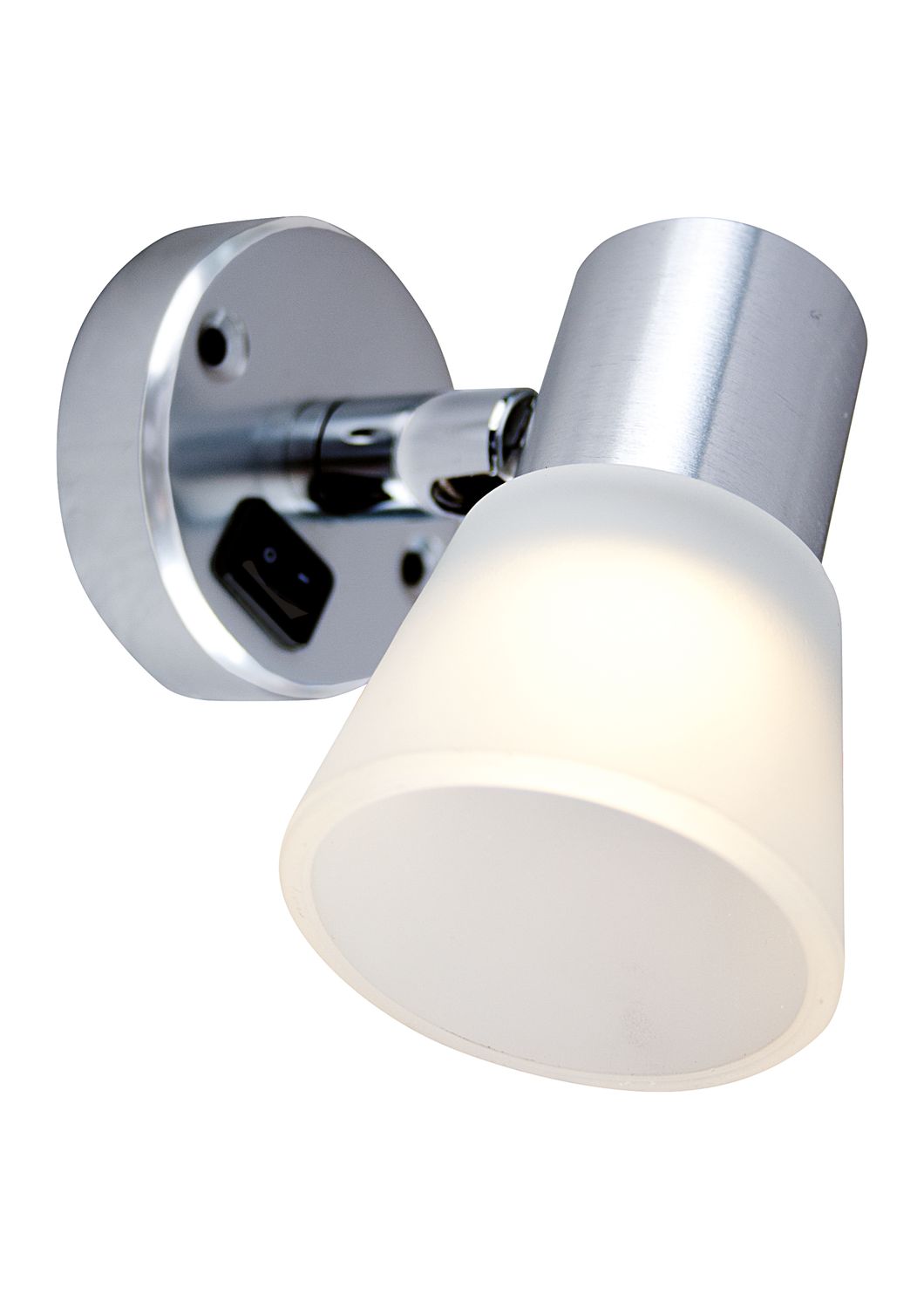 Båtsystem Leseleuchte Tube D3 mit Schalter LED 12V 06W 60lm IP21 Aluminium