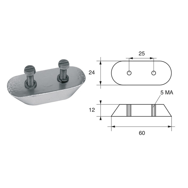 BUKH PRO ANODE F/HONDA ENGINES