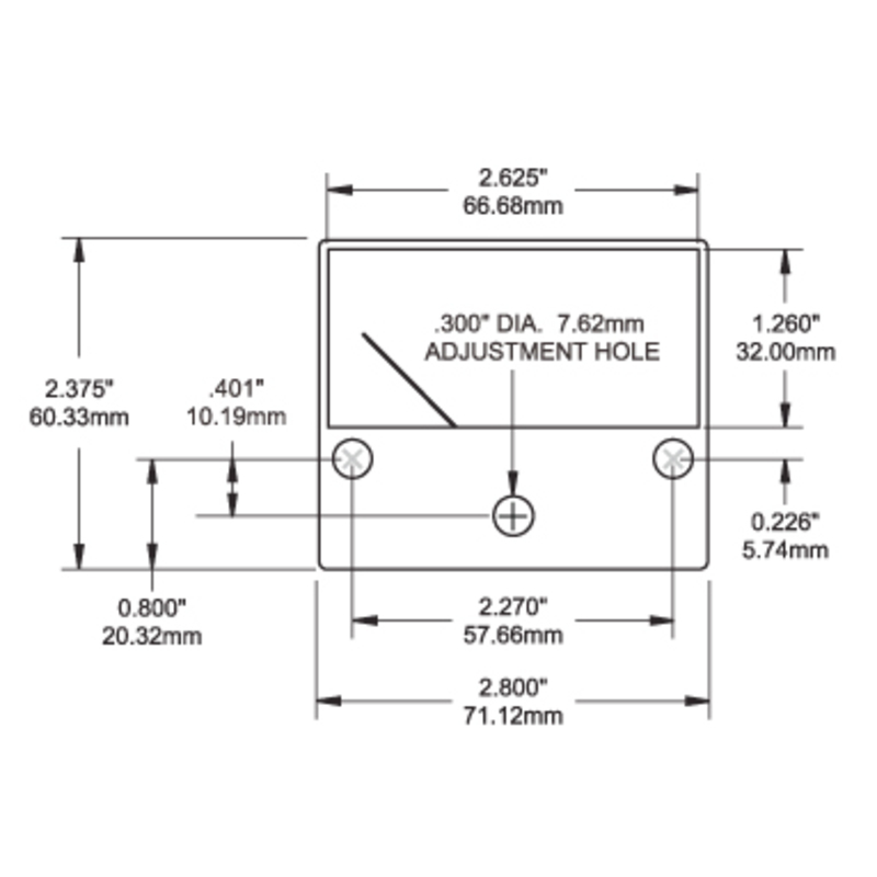 Blue Sea DC-Analog-Voltmeter – 8 bis 16 V DC