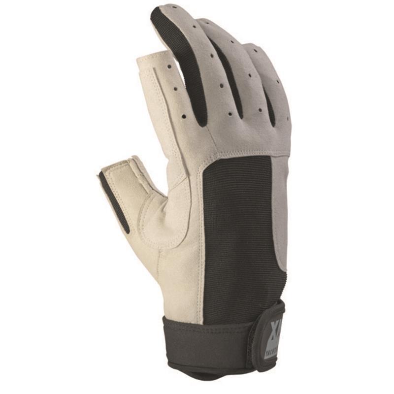 PLASTIMO HANDSCHUHE AMARA SCHW/GR 5 F.KUPPEN XXL