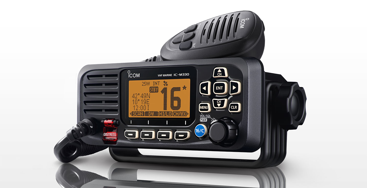 ICOM, UKW See- Binnen- Funkanlage, IC-M330GE, DSC + ATIS