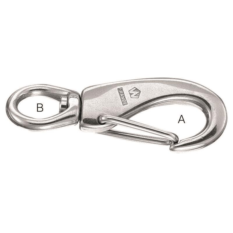 PLASTIMO 70MM SWIVEL SNAP HOOK