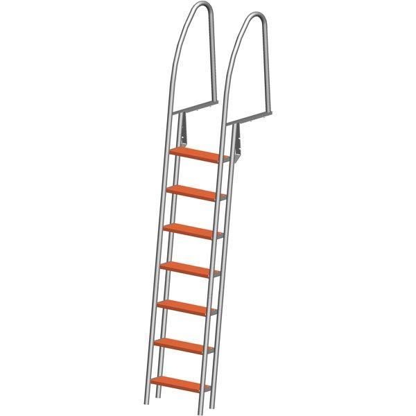 Brostige 7 trin RF 304 langde 256cm bredde 49cm