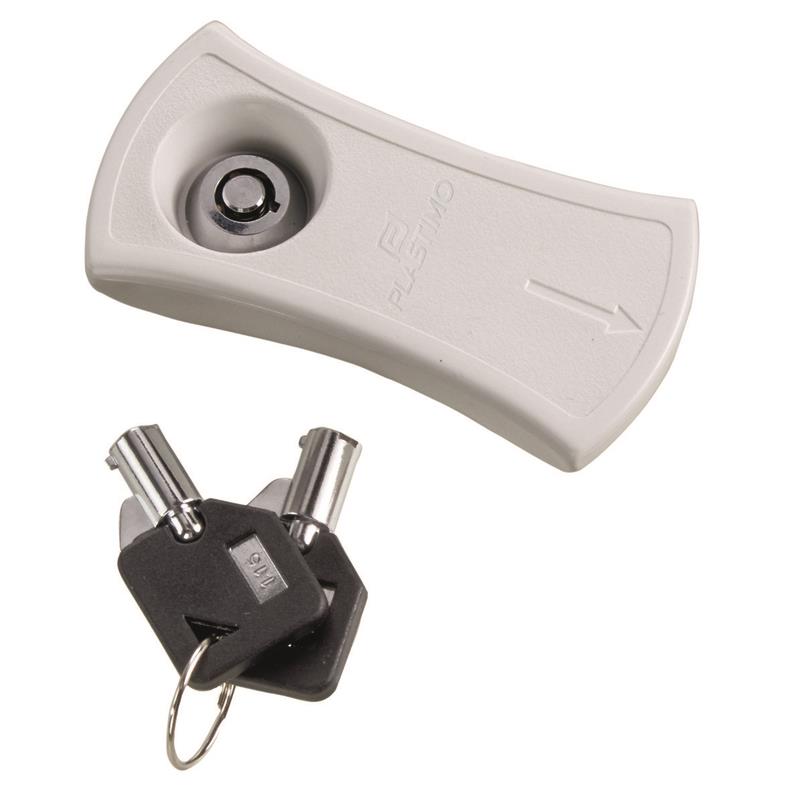 PLASTIMO KIT LOCKER WHITE FOR ACCESS HATCH