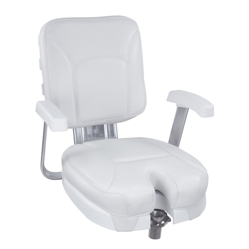 Plastimo SEAT FISHING WHITE WITH ARM REST