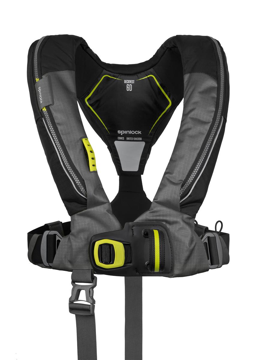 Spinlock, automatische Rettungsweste, Deckvest 6D, 170N, schwarz