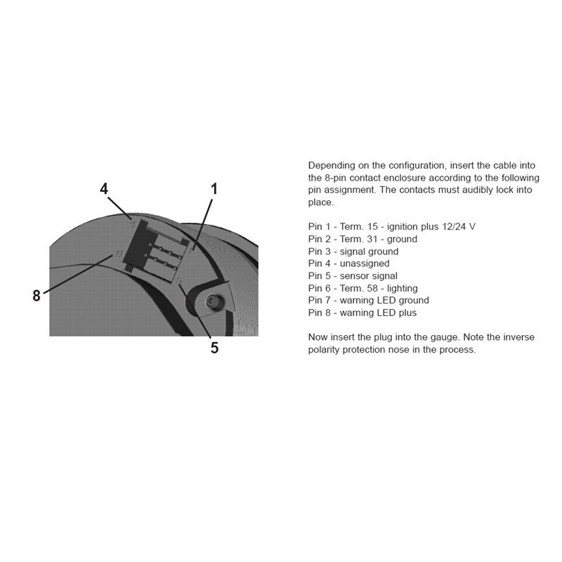 Veratron VDO VL AFTERMARKET TANK LEVEL IND. - - S
