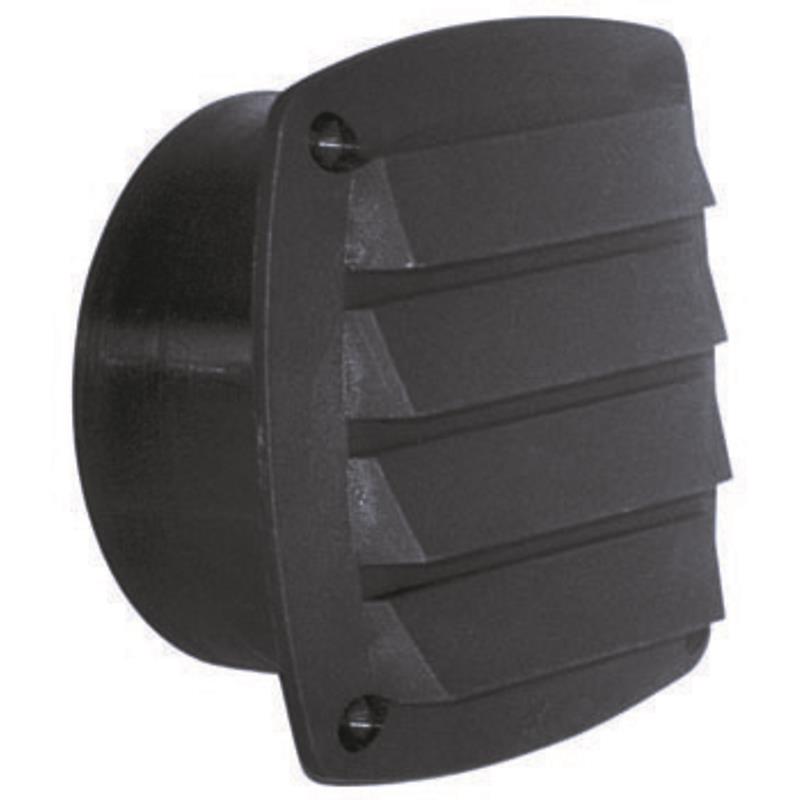 PLASTIMO BLACK NYLON VENTILATION GRILLE 100MM