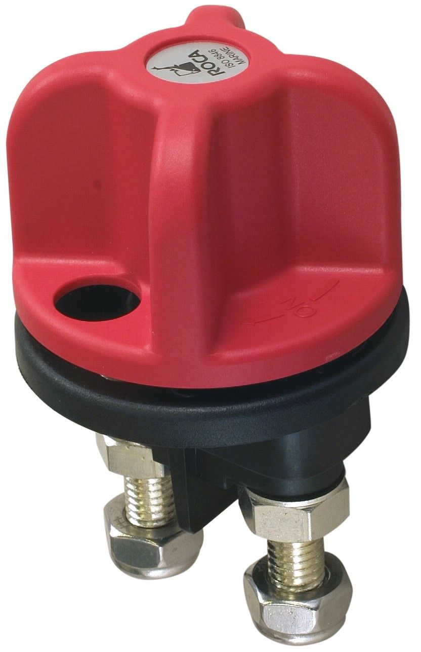 Batteriehauptschalter gasdicht mit Schaltknopf