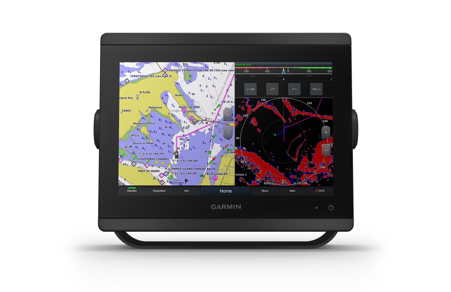 Garmin GPSMAP 8400xsv mit Echolotfunktion