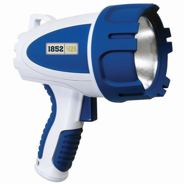 1852 Handscheinwerfer wasserdicht LED 5W 500LM Akku blau/weiss