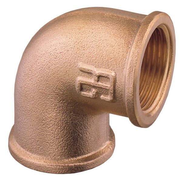 Guidi Rohrwinkel Innengewinde Bronze 90°