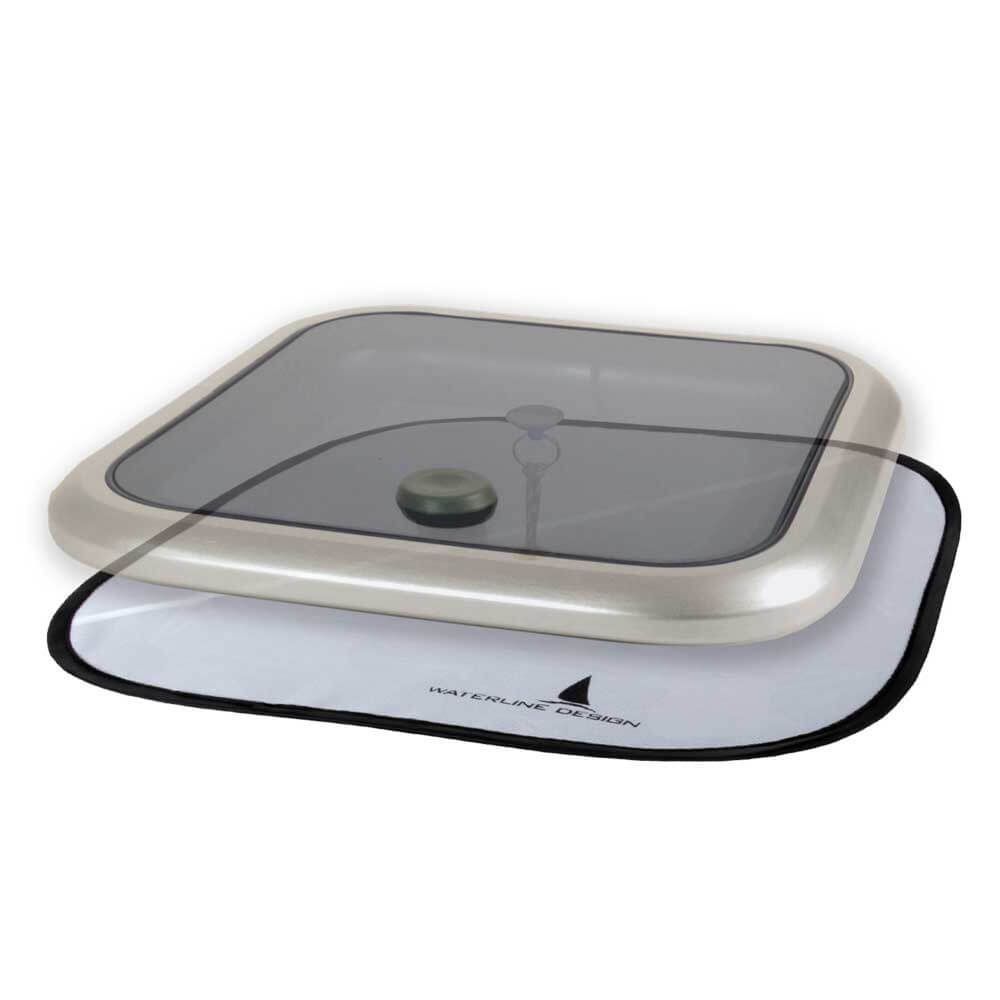 Verdunkelung mit Moskitonetz für Luken