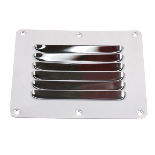 Lüfterblech rostfreier Stahl 127x115mm