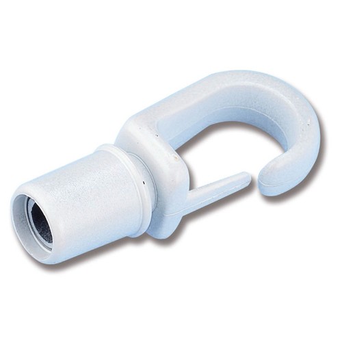 BUKH PRO Karabinerhaken weiß Ø 5-6 mm