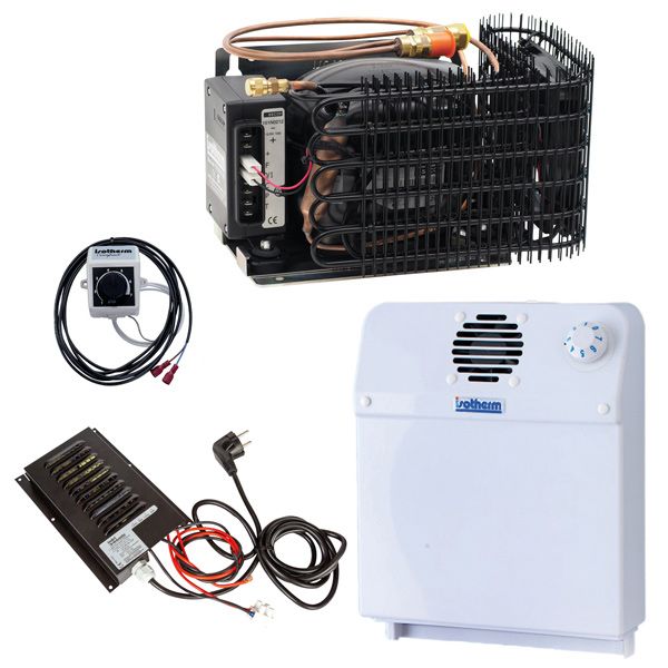 Isotherm Kühlsystem VE150 Kompressor und Verdampfer mit Ventilator für Kühlbox m...