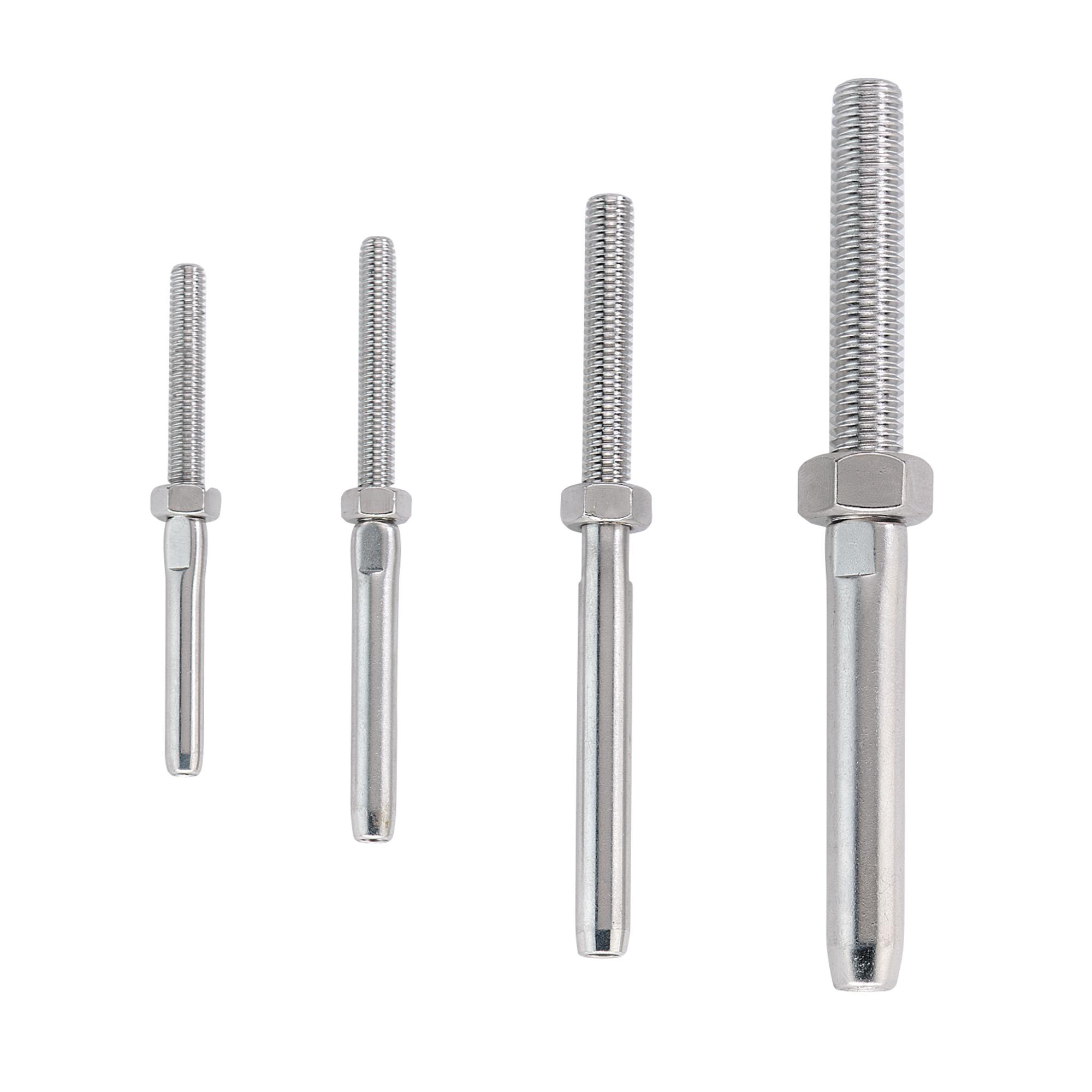 SPRENGER, Gewindeterminal mit Rechtsgewinde - Edelstahl rostfrei, ø 4 mm, M8