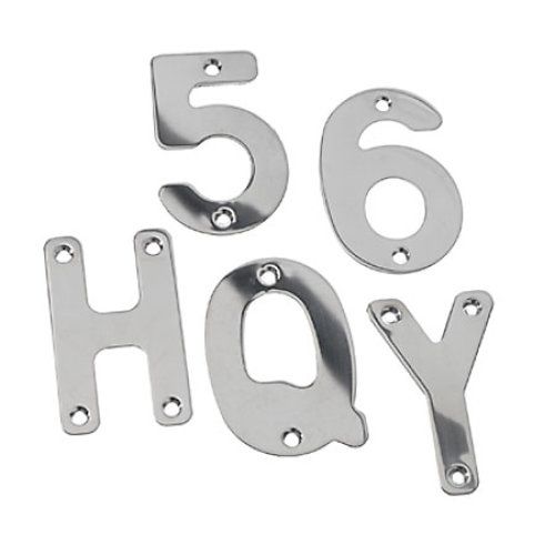 Buchstaben aus Edelstahl