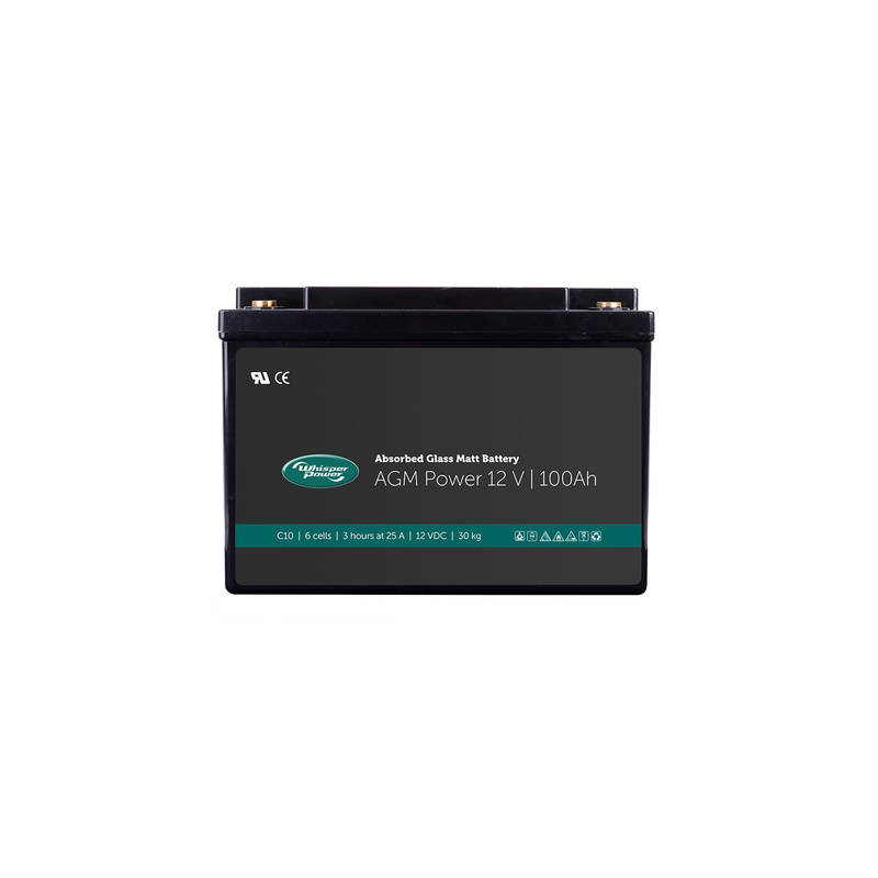 WhisperPower - AGM-Power-Batterie 12 V 100 Ah