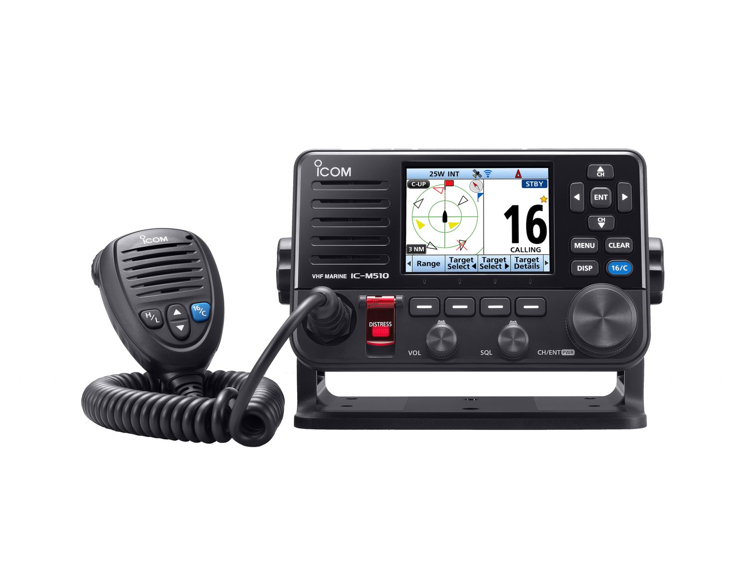 IC-M510E UKW-Marinefunkgerät