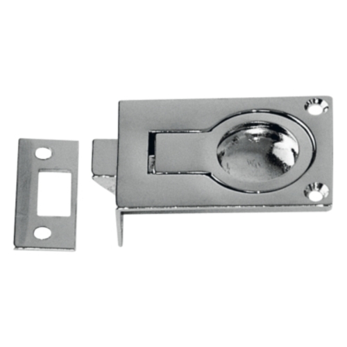 PLASTIMO FLUSH RING PULL & LATCH CHR.BR 58X40