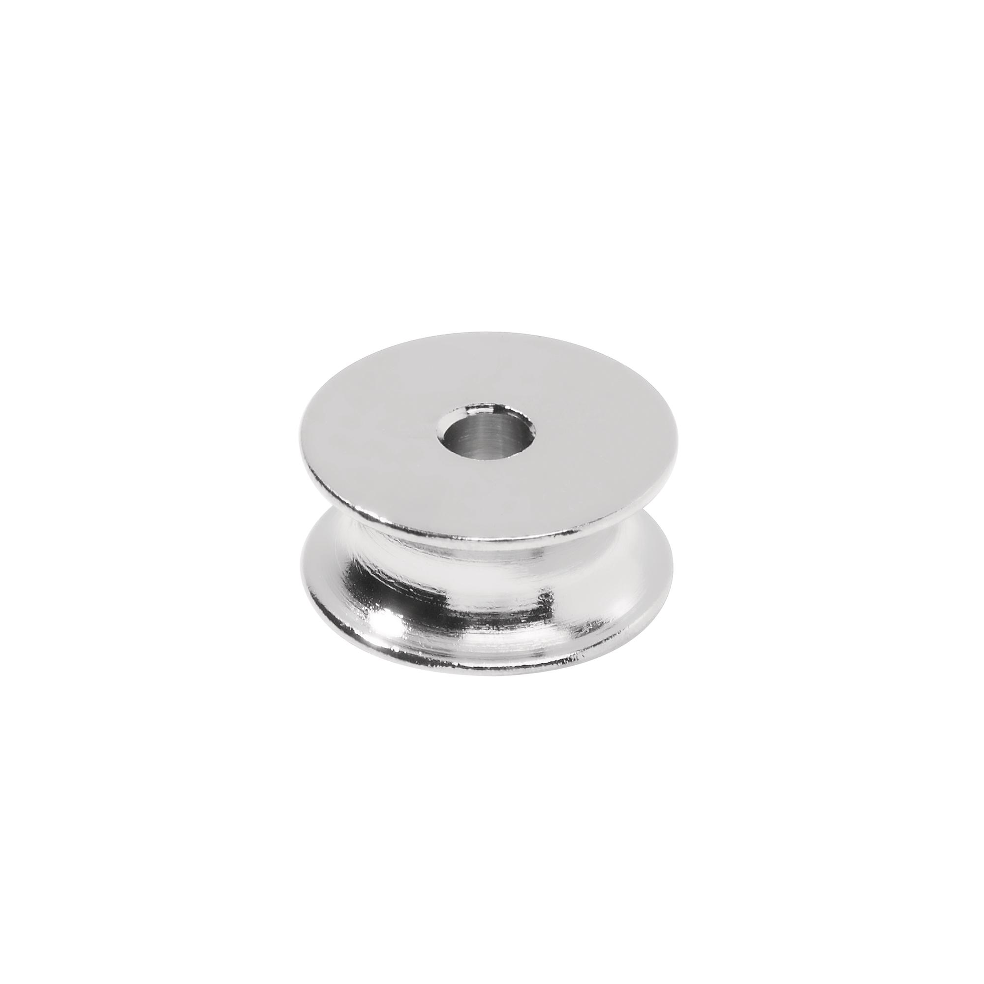 SPRENGER, Seilrolle Gleitlager 6 mm, Messing vernickelt