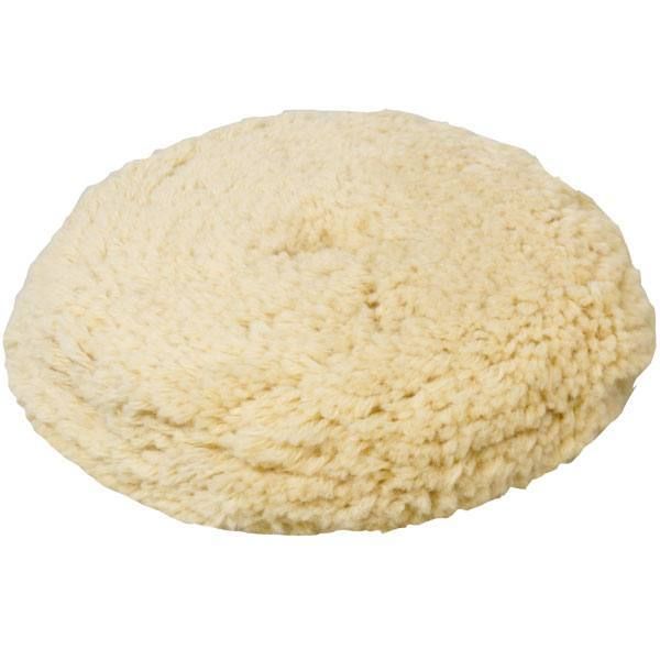 1852 Polierschwamm aus Lammfell mit Klett D=20cm