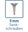 SPRENGER, Endstücke für Schiene 20 x 3 mm (2 Stk.)