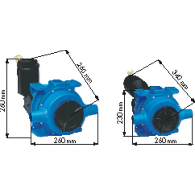PLASTIMO ELEKTRISCHE PUMPE 12 V