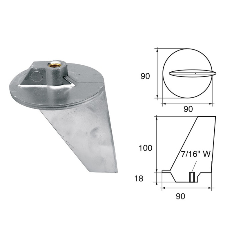 BUKH PRO ANODE F/MERCRUISER ENGINES