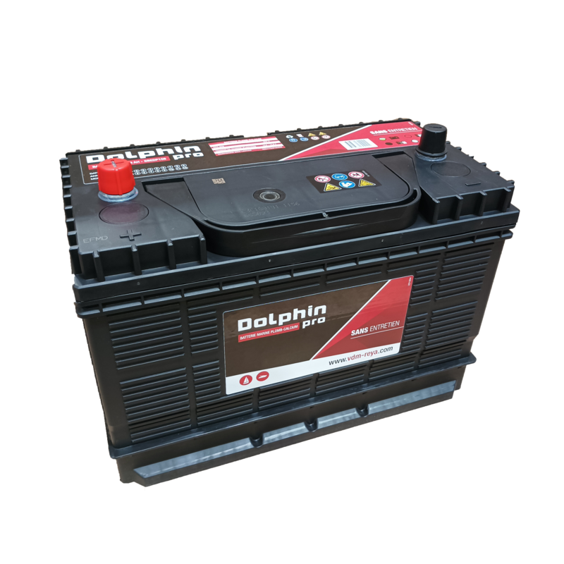 Dolphin PRO Marine Batterie - 105Ah 12V