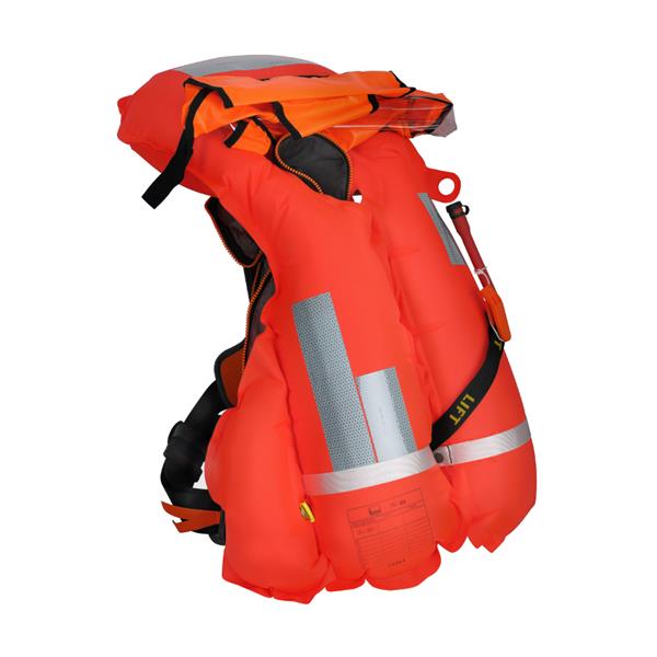 Secumar, automatische Rettungsweste, Survival 220 Harness hellgrau / grau