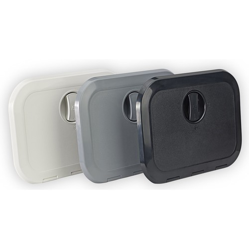 PLASTIMO Zugangsluke mit Box Schwarz